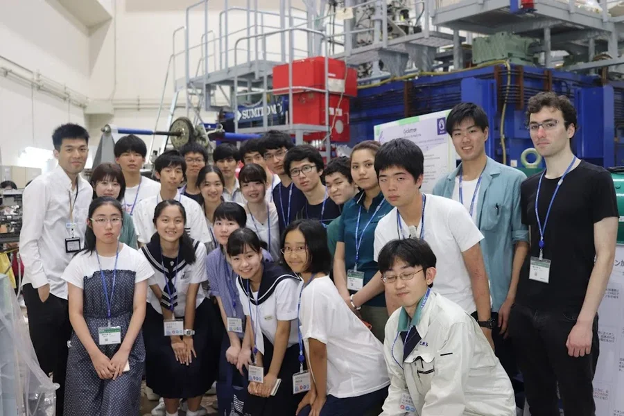 Students at CYRIC, Tohoku University